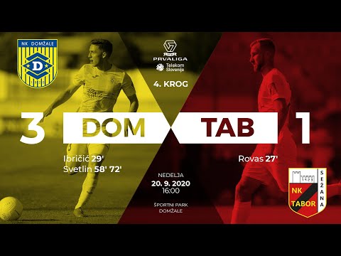 4.krog: Domžale - CB24 Tabor Sežana 3:1 ; Prva liga Telekom Slovenije 2020/2021