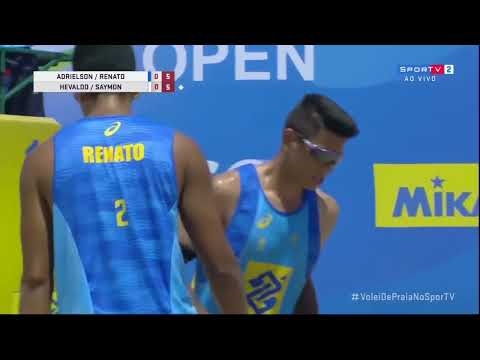 Torneio Brasileiro de Vôlei de Praia 2020 - Adrielson e Renato x Hevaldo e Saymon ( 3 lugar )