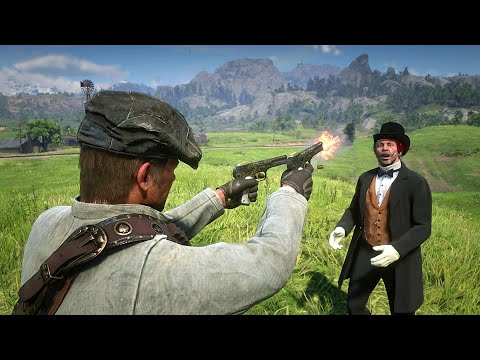 RDR2 - This Is Why i love Dual Wielding The M1899 Pistols.