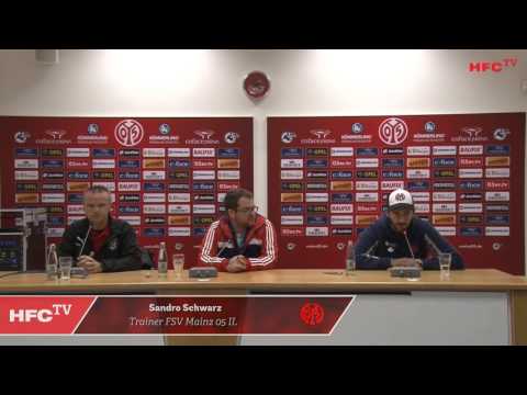 11. Spieltag: FSV Mainz 05 II - Hallescher FC | Pressekonferenz nach dem Spiel