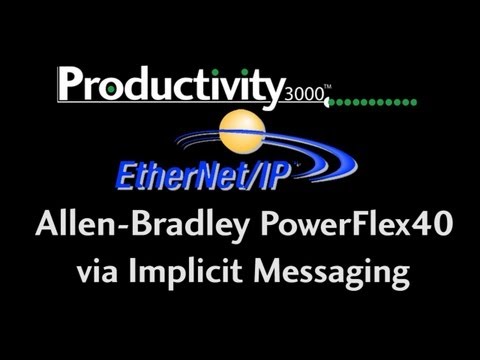 Productivity Series EtherNet/IP with an Allen Bradley Flex Drive at AutomationDirect