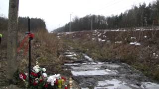 preview picture of video '1. Rocznica Katastrofy Kolejowej w  Chałupkach /Szczekociny/ - 03.03.2013.'