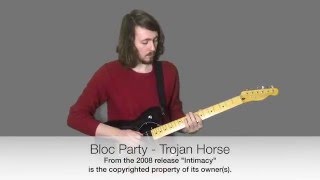Bloc Party - Trojan Horse | Studio Quality Guitar Cover w/Solo (In 4K)