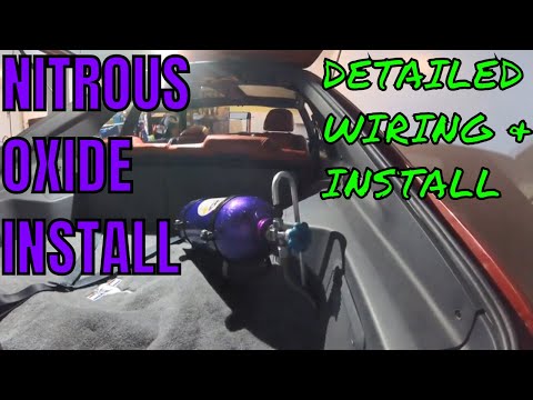 Nitrous Oxide - Detailed Wiring and Installation!!