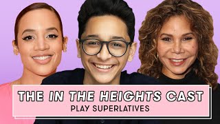 The In The Heights Cast Reveals Who's the Sweetest, Funniest and More | Superlatives | Seventeen video