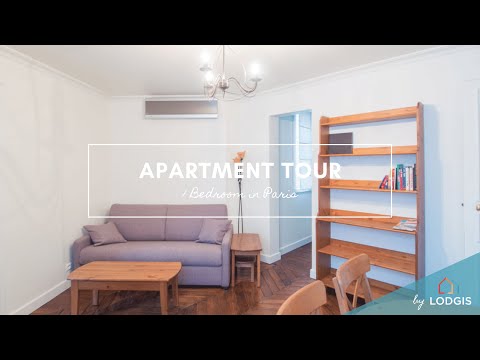 Apartment Tour // Furnished  38m2 in Paris – Ref : 2045171