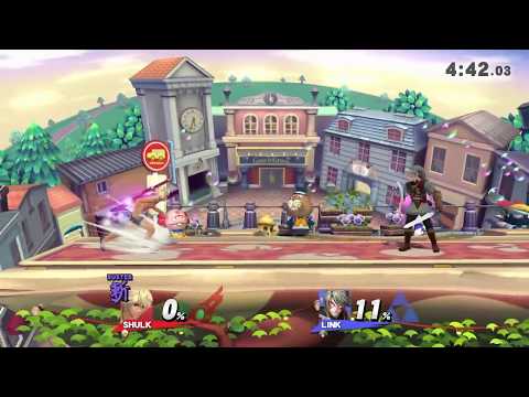 Salty Smash Flakes 5 - Buttons (Shulk) vs DarkEye (Link) Losers Quarters