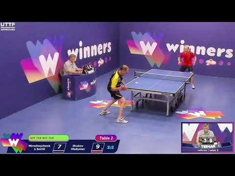 Winners League  28.08.21  Miroshnychenko Serhii - Zhukov Vladyslav  15:30