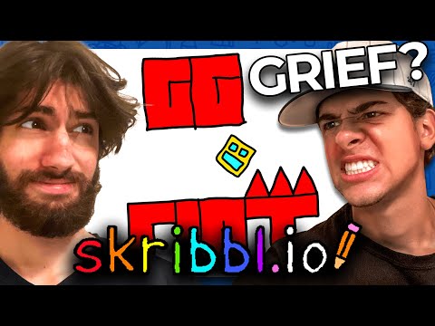 We Played GEOMETRY DASH Skribbl!