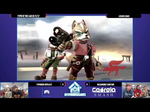 Typo @ The Lab 10/5/17 - Typhoon/Replayz vs Masamune/Fanttum - Smash 4 Doubles Losers Semis