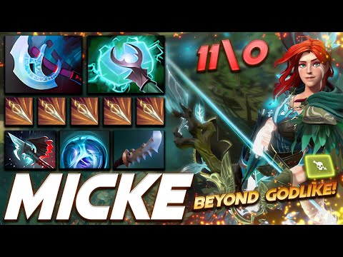 Micke Windranger Beyond Godlike - Dota 2 Pro Gameplay [Watch & Learn]