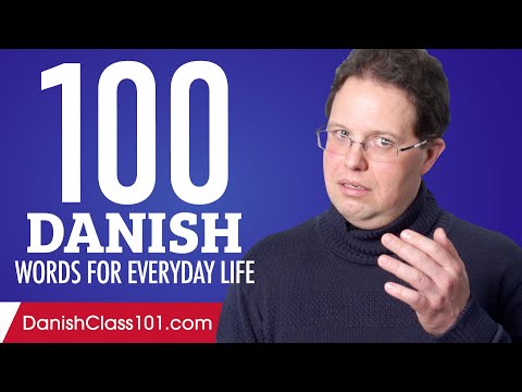 100 Danish Words for Everyday Life - Basic Vocabulary #5