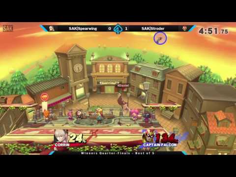 Gambit April Winners Quarters - SAK|Spearwing (Corrin) vs SAK|Stroder (Sheik/Captain Falcon)