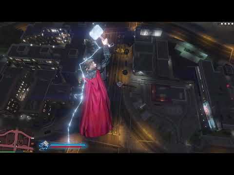 THOR IN GTA V  - Ultra Realistic Graphic Gameplay 4K Quality (MOD)