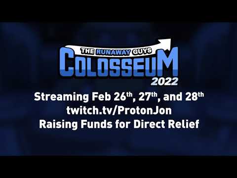 It's almost time for The Runaway Guys Colosseum 2022!