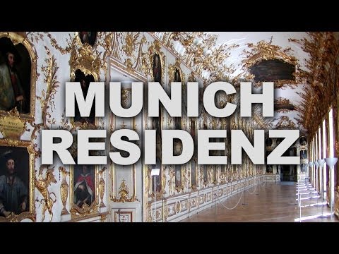 Residência de Munique, o antigo Palácio Real dos Monarcas da Baviera