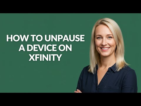 How To Unpause A Device On Xfinity Julia Stutorials