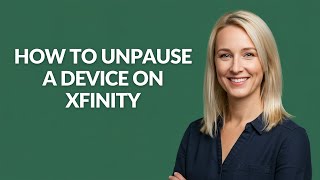 HOW TO UNPAUSE A DEVICE ON XFINITY - Julia'sTutorials