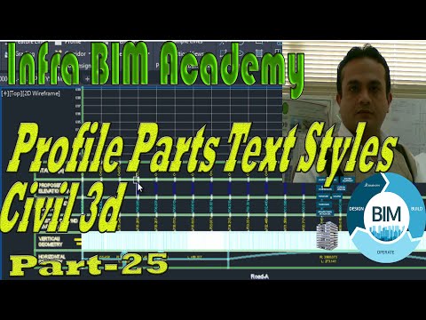 Utility Part-25 Add Profile Pipe Fitting Text labels in Civil 3d Infra Bim Academy