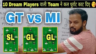 GT vs MI Fantasy Team, Gujrat vs Mumbai Dream 11, MI vs GT Dream 11 Team Prediction, IPL, #mivsgt