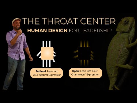 Throat Center - Human Design for Leadership