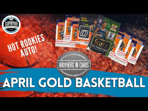 Brothers in Cards BASKETBALL April GOLD Box | 2019-20 SELECT!!!