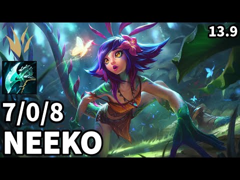 Neeko Jungle vs Lee Sin - KR Master  | Patch 13.9