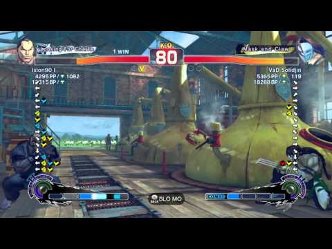 SSF4 AE 2012: Ixion90 I (Dan) vs VaD Solidjin (Vega)