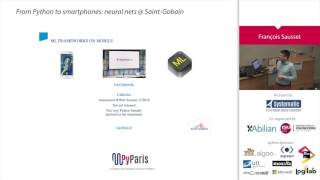 PyParis 2017 – From Python to smartphones: neural nets @ Saint-Gobain, by F. Sausset