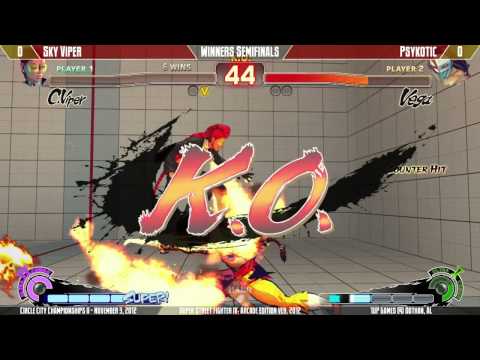 CCC2 - SSF4AE12 - Sky Viper vs Psykotik