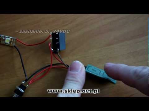 AVT1660 - PODWÓJNY WŁĄCZNIK DOTYKOWY