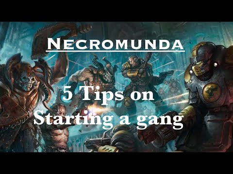 Necromunda - 5 tips on building a Necromunda gang.