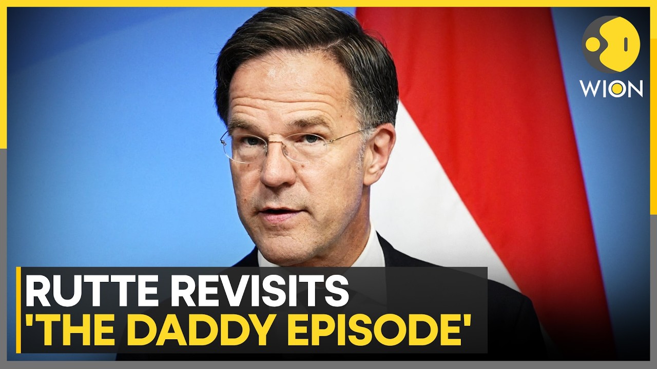 NATO Secretary General Mark Rutte Explains Why He Called Trump 'Daddy' | WION NEWS
