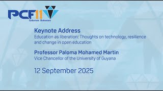 Keynote 3 - Education as Liberation by Professor Paloma Mohamed Martin