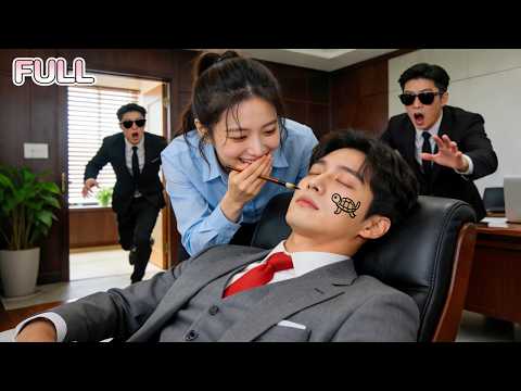 Mistaken As Gold Digger,Girl Doodles On Sleeping CEO’s Face To Vent! Unaware He’s Awake & Falling…