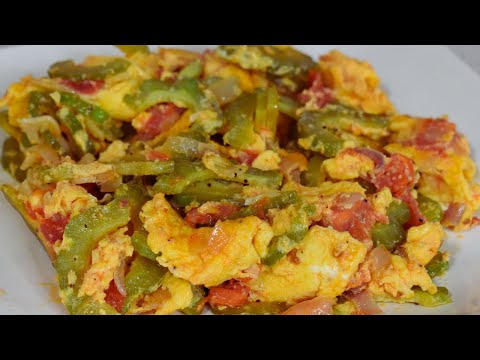 Ginisang Ampalaya Recipe - Traditional Filipino Dish Made with Bitter Melon