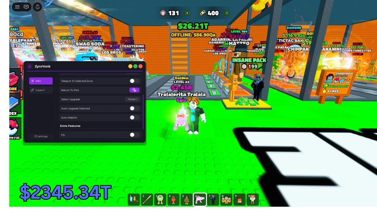 🔥 [NEW 2026] Steal A Brainrot Script NO KEY |  INVISIBLE, DESYNC, AUTO STEAL + TRADE FREEZE