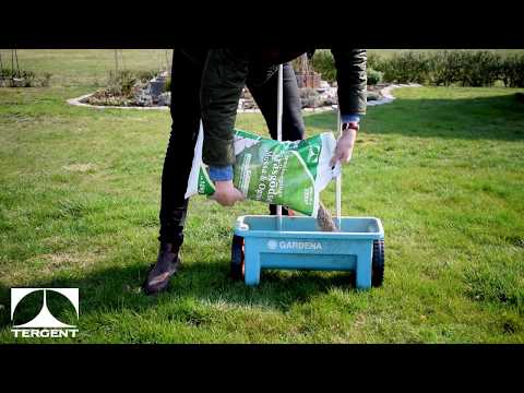 Gräsgödsel Tergent Greenkeeping Mossa 10kg, Organiskt Gräsmattegödsel med Järnsulfat