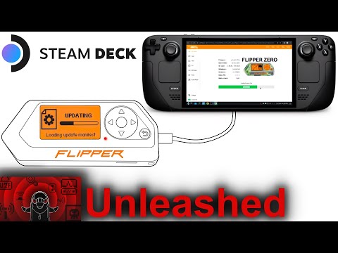 Flipper Zero Unleashed FW Steam Deck (UNLSHD-072)