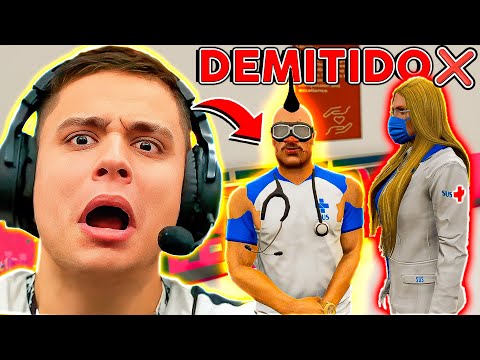 ARRUMEI EMPREGO e FUI EXPULSO no MESMO DIA 😱 GTA RP (Paulinho o LOKO)