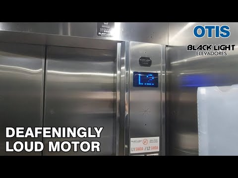 Obnoxiously Loud OTIS ADV (mod. Black Light) Traction Elevators - Admiral Center  - GO, BR