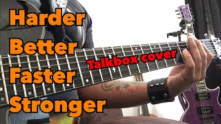 Daft Punk - Harder Better Faster Stronger (7 String Guitar Talkbox Cover)
