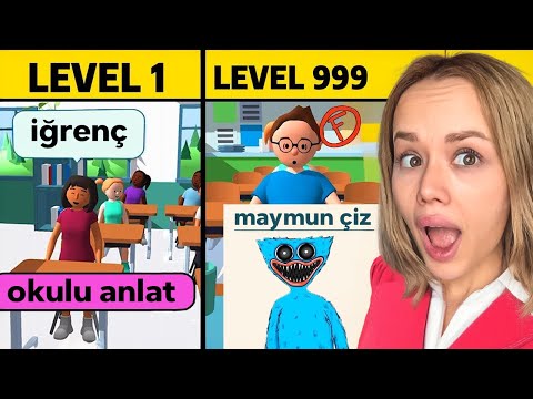 KOPYACILARI YAKALIYORUZ?! (2.BÖLÜM) | Teacher Simulator ​⁠|  @GamzeKarta ​