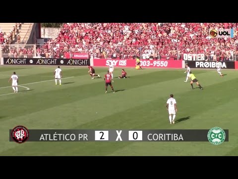 Gols: Atlético-PR 2 x 0 Coritiba