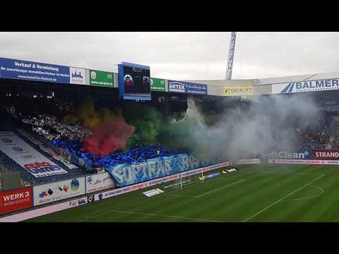 Choreo & Pyro FC Hansa Rostock vs TSV 1860 München