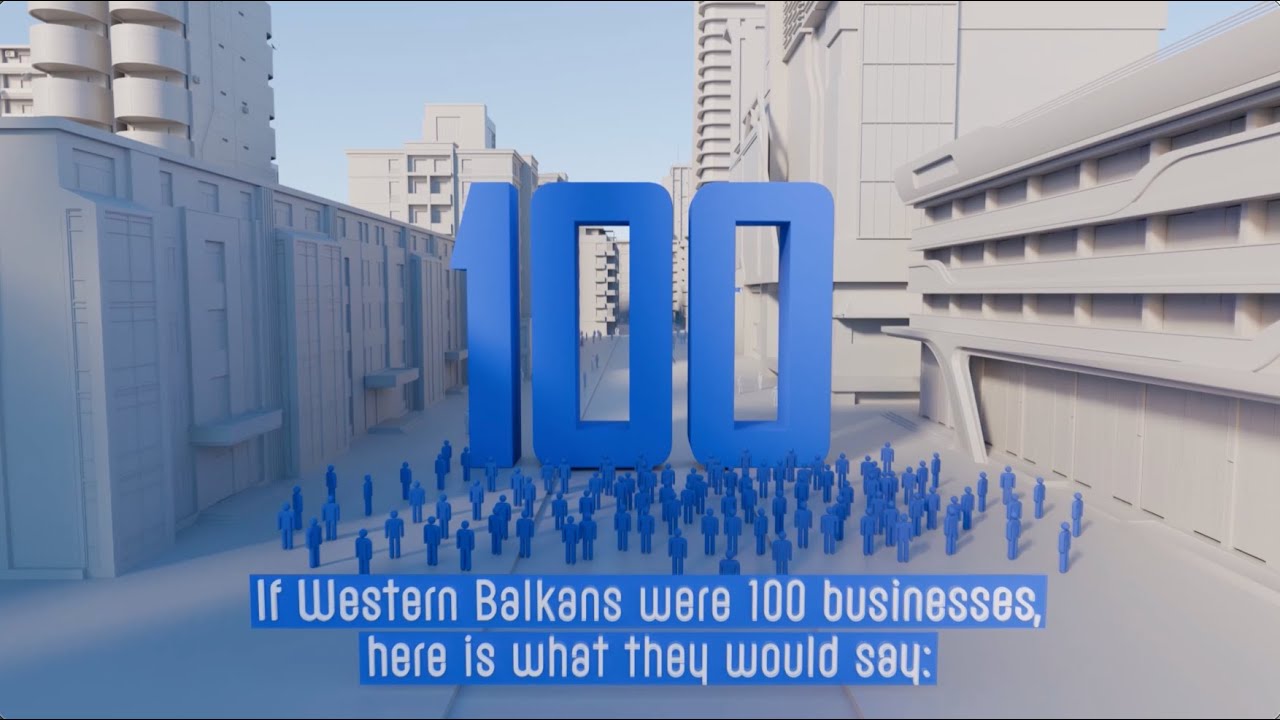 If the #WesternBalkans were 100 businesses, here is what they would say: