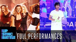 David Spade’s “Wake Me Up Before You Go-Go” vs. Nina Agdal’s “Lose Control” | Lip Sync Battle