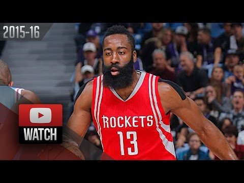 James Harden Full Highlights at Kings (2015.11.06) - 43 Pts, 13 Ast, 6 Reb