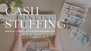 AUGUST No.2 2025 | CASH STUFFING UK | £185 | Savings | Sinking Funds | UK Cash Budgeter