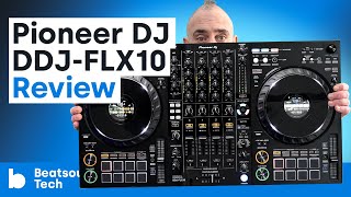 Video thumbnail for Pioneer DJ DDJ-FLX10 Review: One Controller To Rule Them All? Beatsource Tech by DJcityTV